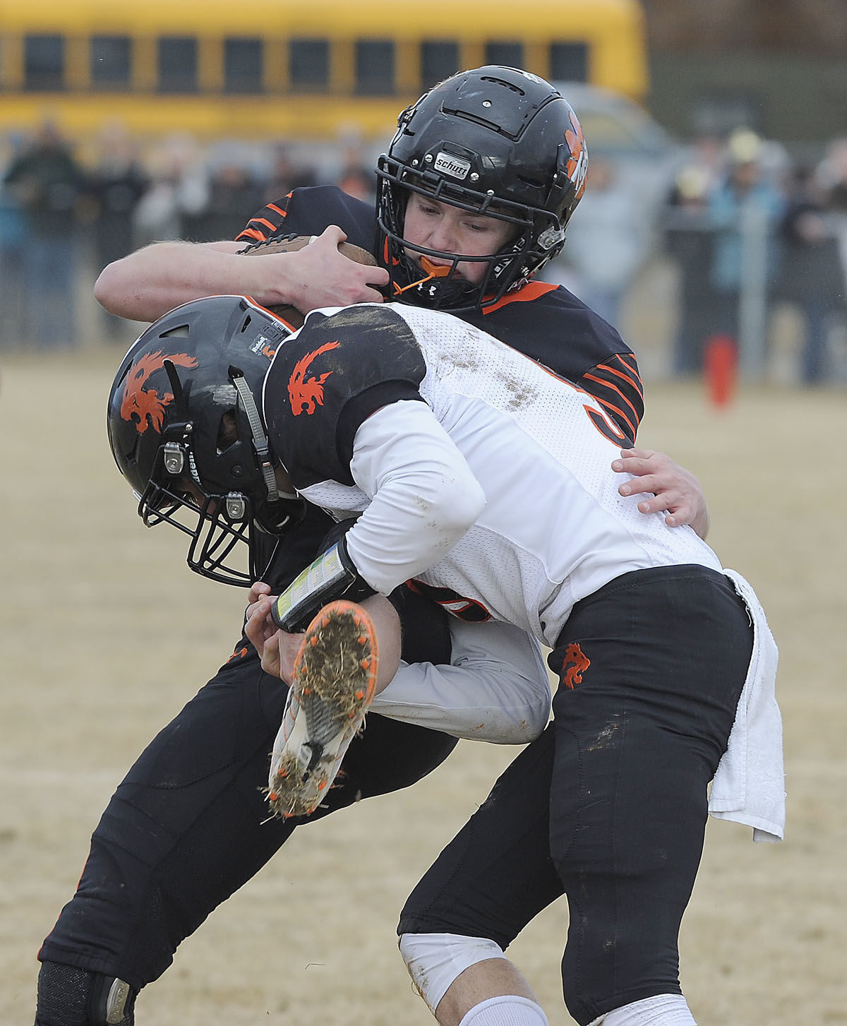 Dunn With The Tackle